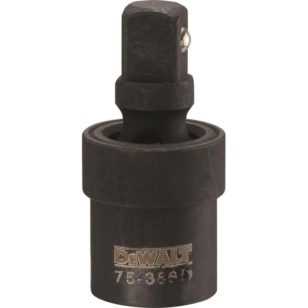 DEWALT Universal Joint Socket, Impact Rated, ไดรฟ์ 1/2 นิ้ว (DWMT75366B) VRVX