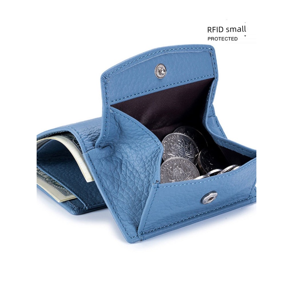 bester brand กระเป๋ Forever young กระเป๋าสตางค์มินิหนังแท้อเนกประสงค์