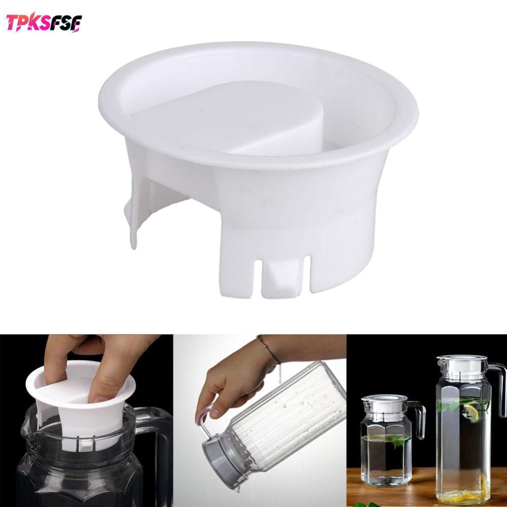 TPKSSF ปลั๊กขวด,พลาสติก 7.6 ซม.ฝาปิด,จุกแก้วน้ํา Carafe Non Splash Leak Proof Caps สําหรับเหยือก Bistro