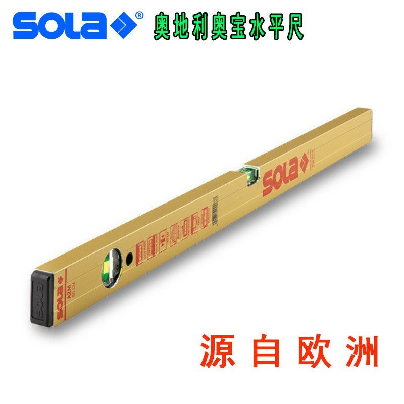 วัด SOLA ตุ่มที่แม่นยํานําเข้าออสเตรีย Spirit Level Opal Luminous Aluminium Alloy Spirit Level Level