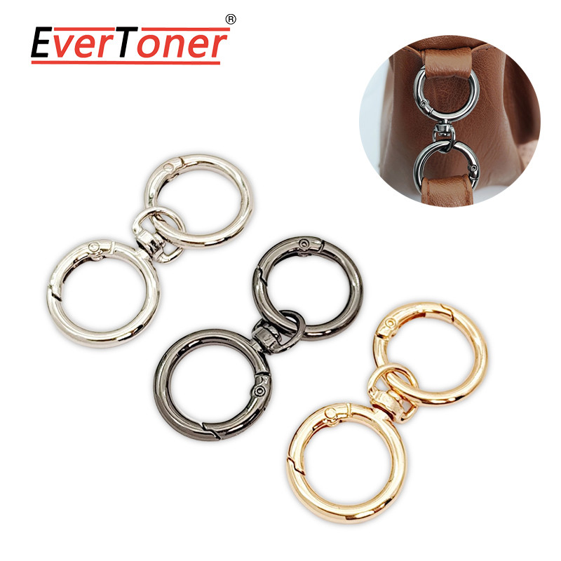 EverToner อุปกรณ์เสริมโลหะสำหรับกระเป๋า เช่น ก้านสปริง และคลิปล็อก