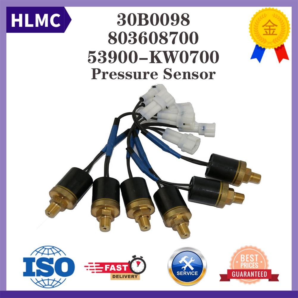 รถขุดชิ้นส่วนไฟฟ้า 30ข0098 เซ็นเซอร์แรงดัน 803608700 53900-KW0700 สําหรับ XE150D/XE200-XE250/XE215C/
