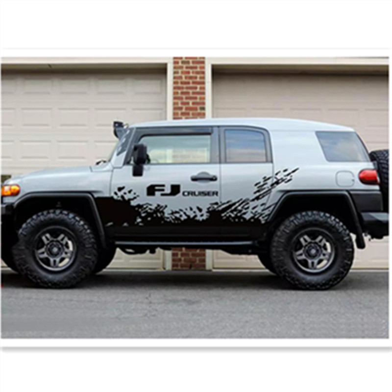 เหมาะสําหรับTOYOTA TOYOTA FJ CRUISER 2007-2019 กล่องท้ายรถสติกเกอร์สติกเกอร์A1942