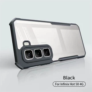 HHL เคสใสขอบสี ปกป้องเลนส์กล้อง กันรอยกันกระแทก สำหรับ iNfinix hot60pro hot60proplus hote50pro hot50proplus /Smart9 8 พร้อมส่ง