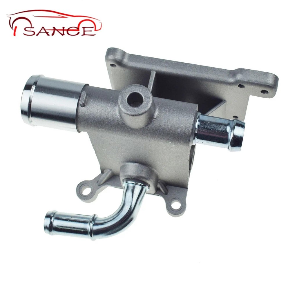 Water Outlet เครื่องยนต์ Coolant Thermostat Housing+Sensor LF011517Z LF01-1517Z 1S7G8K556AJ 1S7G-8K5