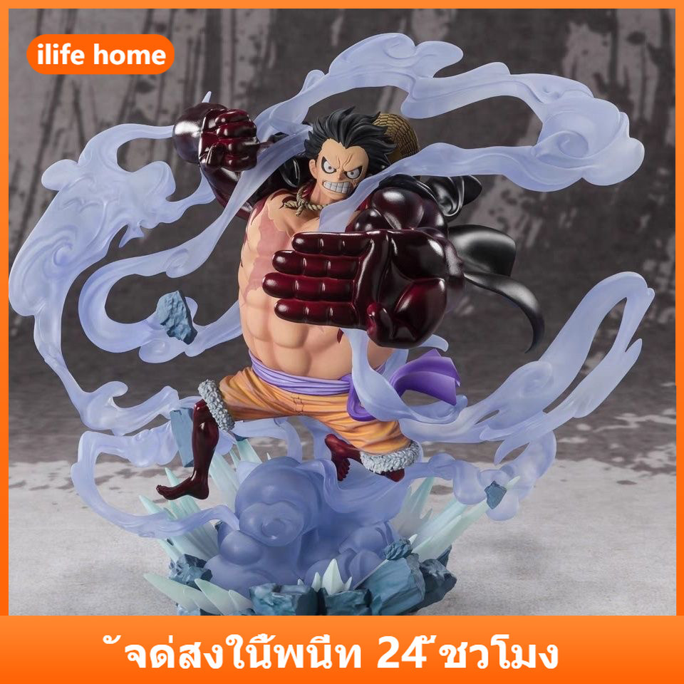 💥 จัดส่งจากประเทศไทย 💥21 ซม. ONE PIECE Luffy คอสเพลย์ 3rd เกียร์ Action Figure รุ่น Q ตุ๊กตาของขวัญเด็กตกแต่งรถเครื่องประดับของเล่นคอลเลกชันตกแต่งบ้านประติมากรรมเค้กตกแต่ง Gacha