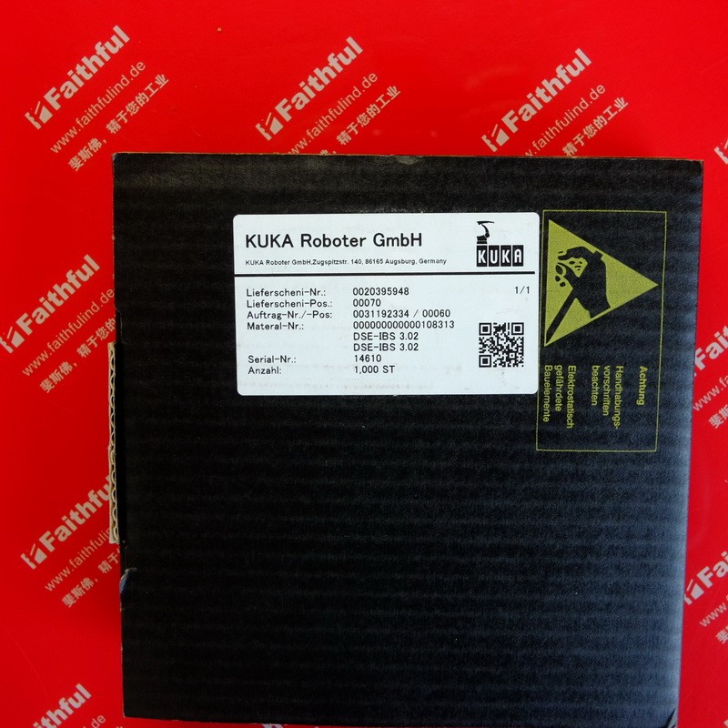 KUKA 00-108-313 KUKA แผงวงจร DSE หุ่นยนต์ใหม่เอี่ยม 00108313