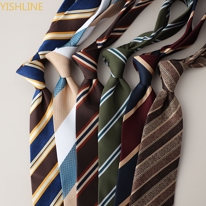 หรูหราเนคไทผู้ชาย 8 ซม.ลายทอธุรกิจผูกคออย่างเป็นทางการงานแต่งงานชุด Cravat