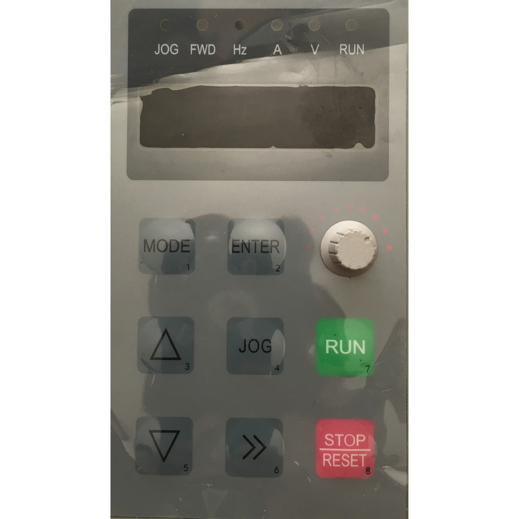 Delixi แผงควบคุมอินเวอร์เตอร์ 9600/9200/E180/EM60/E102 Series คีย์บอร์ดปฏิบัติการ