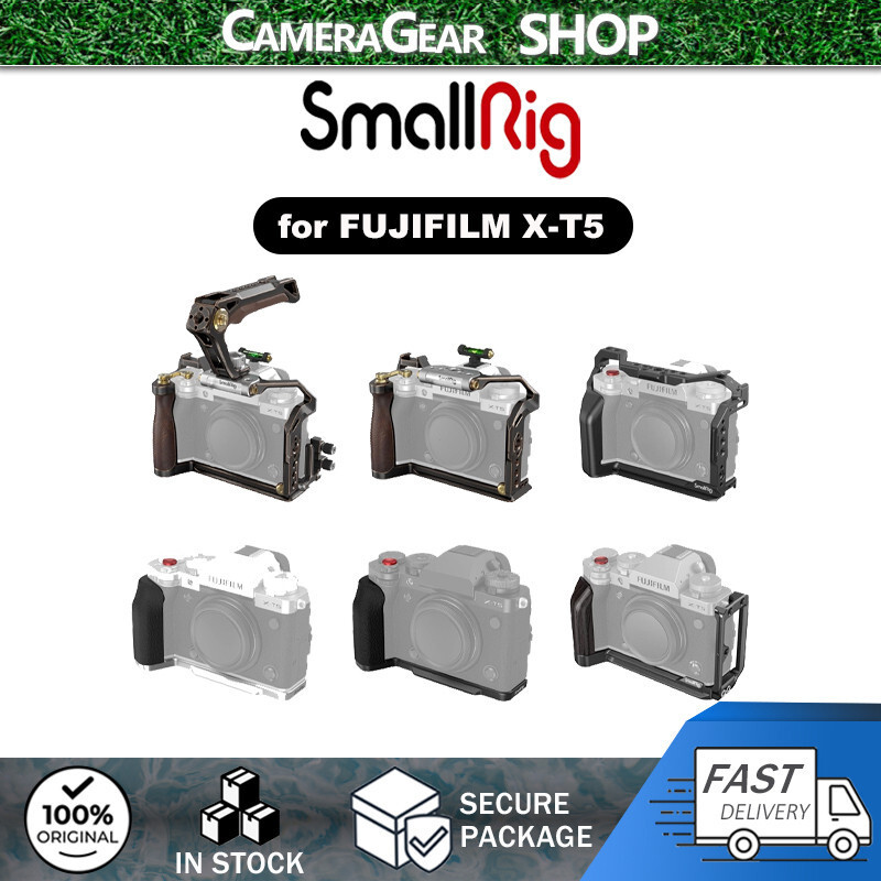 SmallRig Retro Handheld Cage Kit/LShape Grip/LBracket สําหรับ FUJIFILM XT5
