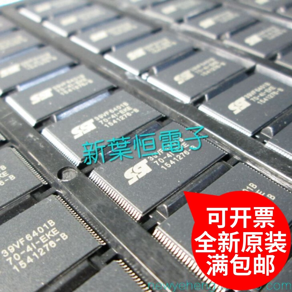 SST39VF6401B-70-4I-EKE SST39VF6401B-70-4C-EKE IC ของแท้ใหม่เอี่ยม