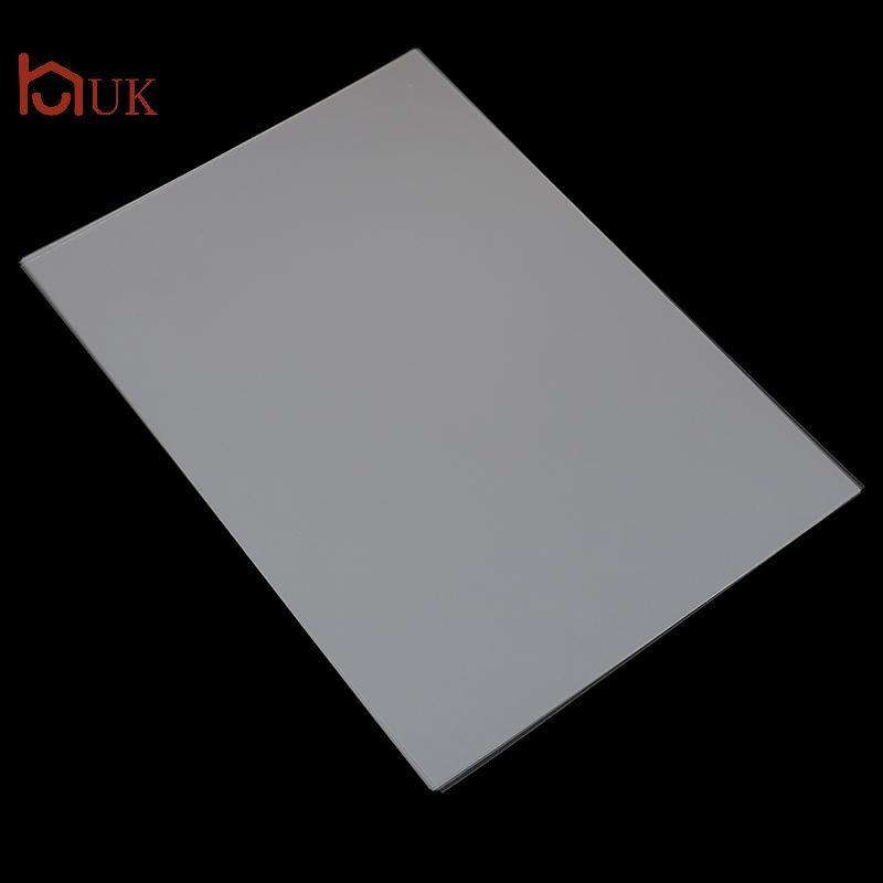 UK 10 ชิ้น A4 Inkjet Laser Printing Transparency Film กระดาษถ่ายภาพ PCB Stencils TH