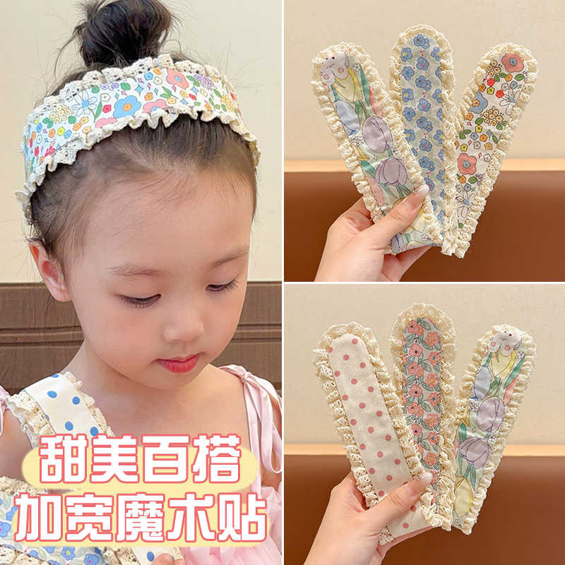 แถบคาดศีรษะติดหนึบ มีการปักลายดอกไม้ พร้อมวีลโคร และส่วนผสมพิเศษสำหรับความเหนียว ราคา ถูกที่สุด ดีลบีเคเค รูปภาพหลัก