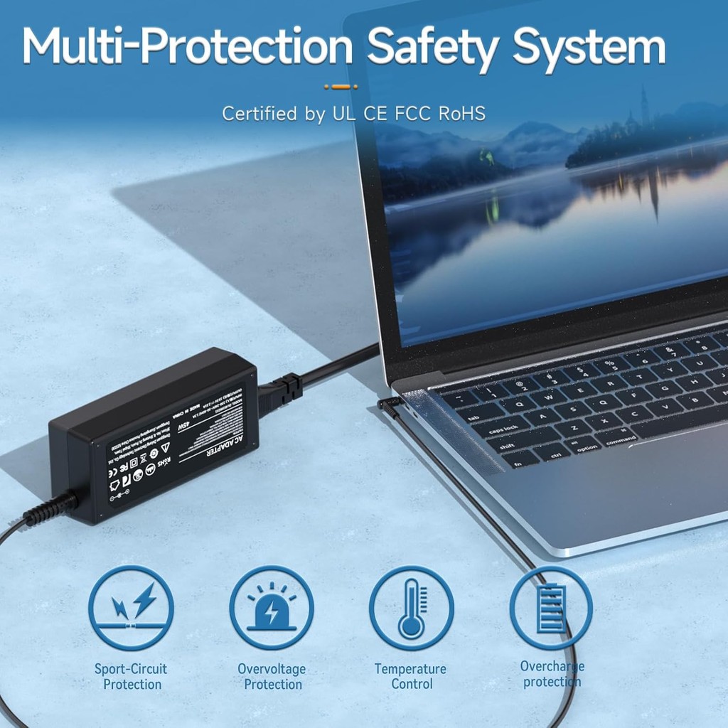 65W/45W เครื่องชาร์จสําหรับ HP Laptop 17 17-ak, 17-by, 17-ca, 17-cn, 17-ar, 17-bs: 17-ak013dx, 17-by