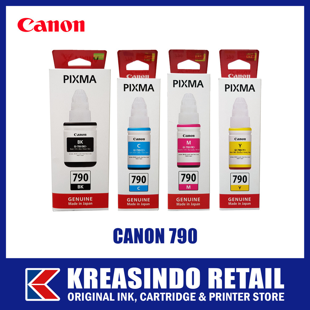 หมึก Canon 790 ดั้งเดิมของ Marcellstationary (GI-790)