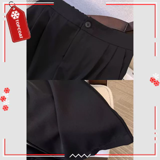 TOPCOAT สูทครอป ซับในทั้งตัว กางเกงขากระบอก สินค้าขายแยกกัน (1 ตัว) Size : S-3XL