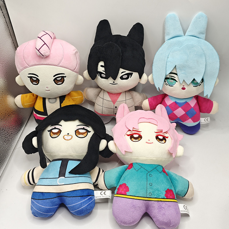 ใหม่Kpop Demon Hunters Sajaชายตุ๊กตาพวงกุญแจน่ารักการ์ตูนJiu Mystery Romanceเด็กAbby Plushieกระเป๋าตกแต่งตุ๊กตาของเล่นของขวัญ