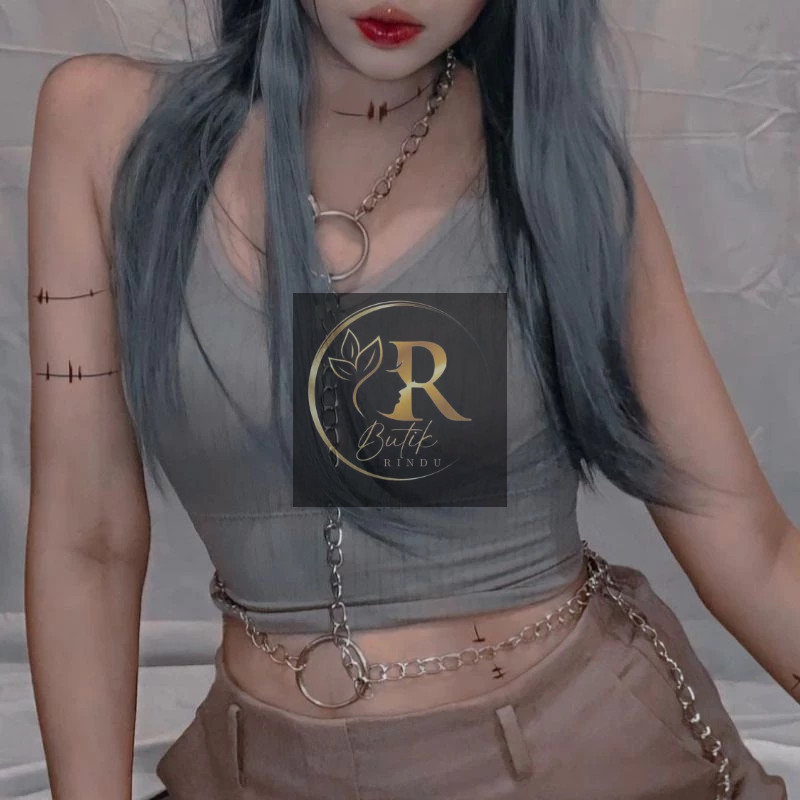 RADIANT BOUTIQUE (LEXY) Chain Belt Full Chain Fashion idol K-pop Clothes accessories