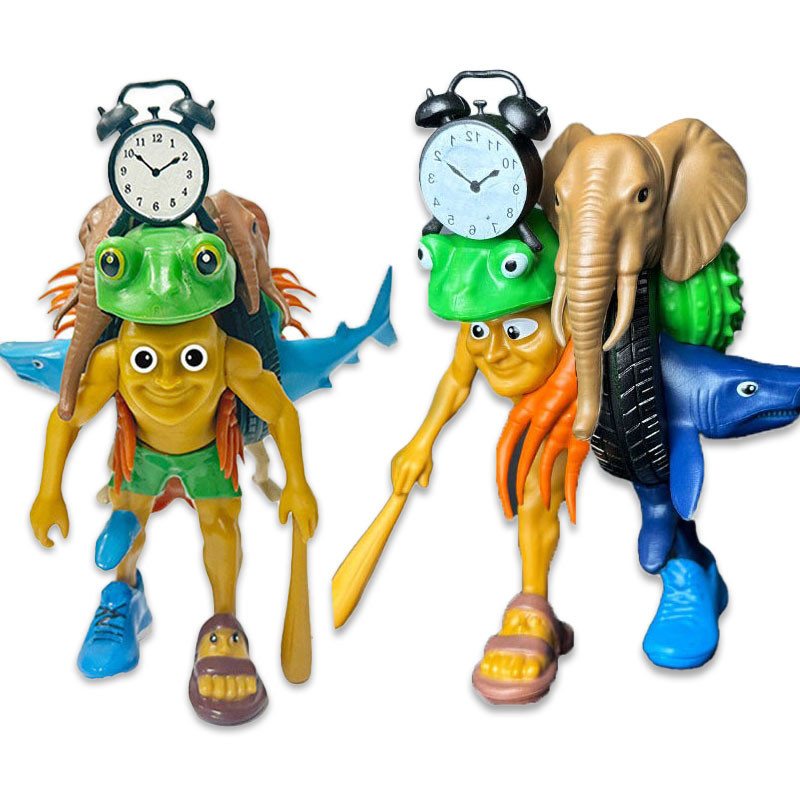 COD Tung Tung Tung Sahur สัตว์ประหลาดซานไห่จิงสไตล์อเมริกัน เครื่องประดับตุ๊กตา ของเล่นโมเดล