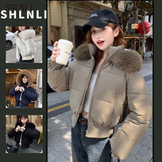 เสื้อแจ็คเก็ตผู้หญิงมีฮู้ด สำหรับฤดูใบไม้ร่วงและฤดูหนาว สไตล…