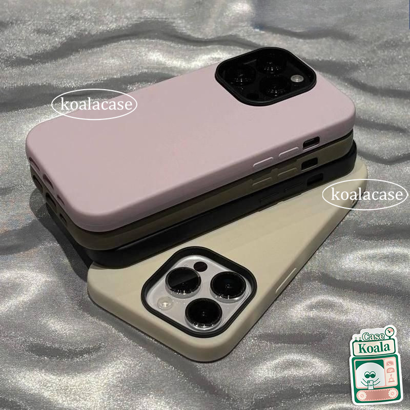เคสไอโฟน 16 สำหรับ IPhone 12 11 15 16 13 14 Pro Max 15 14 16 6S Plus XR X XS ฝาครอบเลนส์โลหะถักหรูหรา เรียบง่าย กระชับ