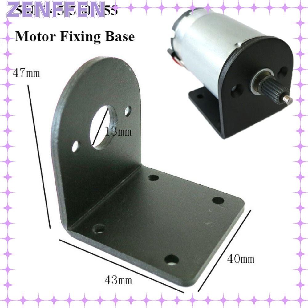 ZENFFEN 555 Motor Bracket อะไหล่มอเตอร์ DC รูปทรง L สีดํา