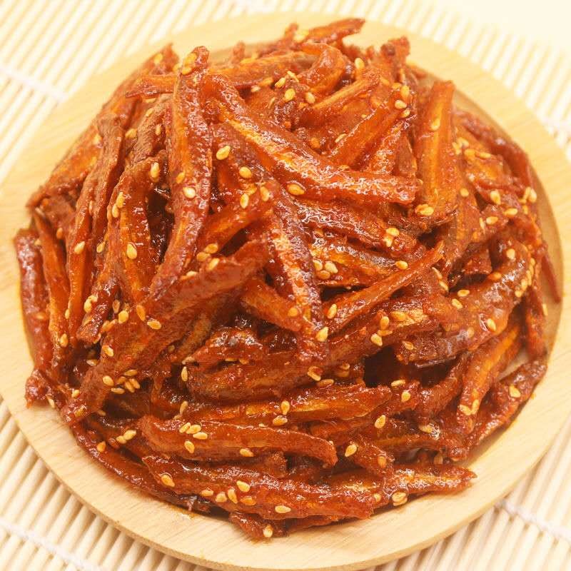 500g Spice Tremella Aberdeen Honey Sauce Sesame Small Fish Aberdeen ปลาเล็กแห้ง Beihai ของว่างอาหารท