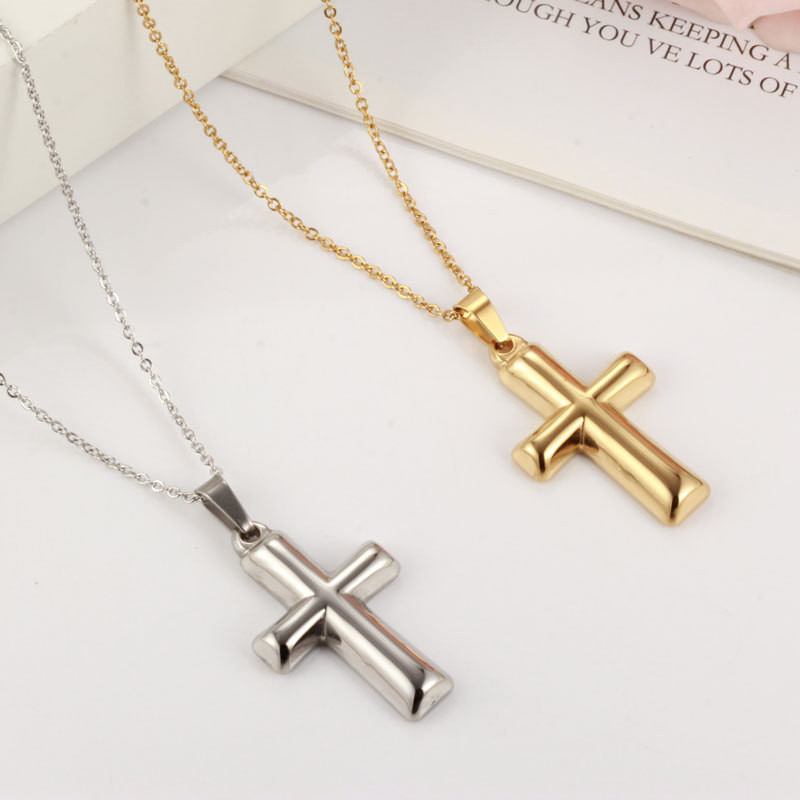 สร้อยคอไม้กางเขนระดับไฮเอนด์ 0VSF