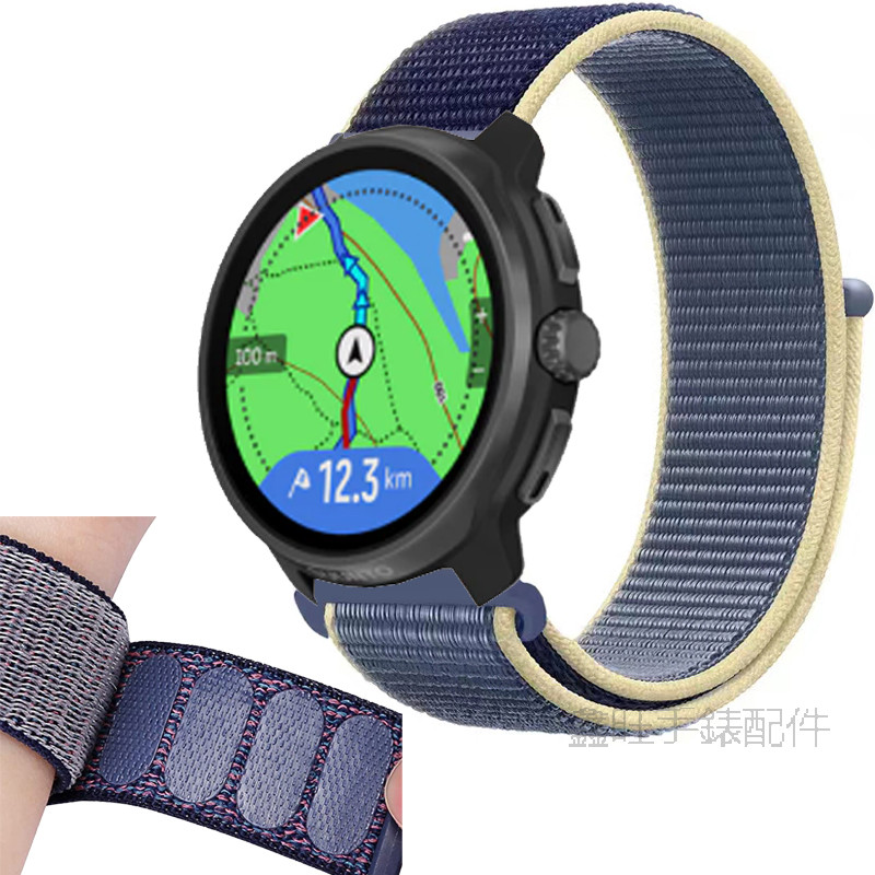 Suunto Race 2 S สําหรับ Suunto Race2 สมาร์ทวอท์ชสายนาฬิกาสร้อยข้อมือไนลอนอุปกรณ์เสริม