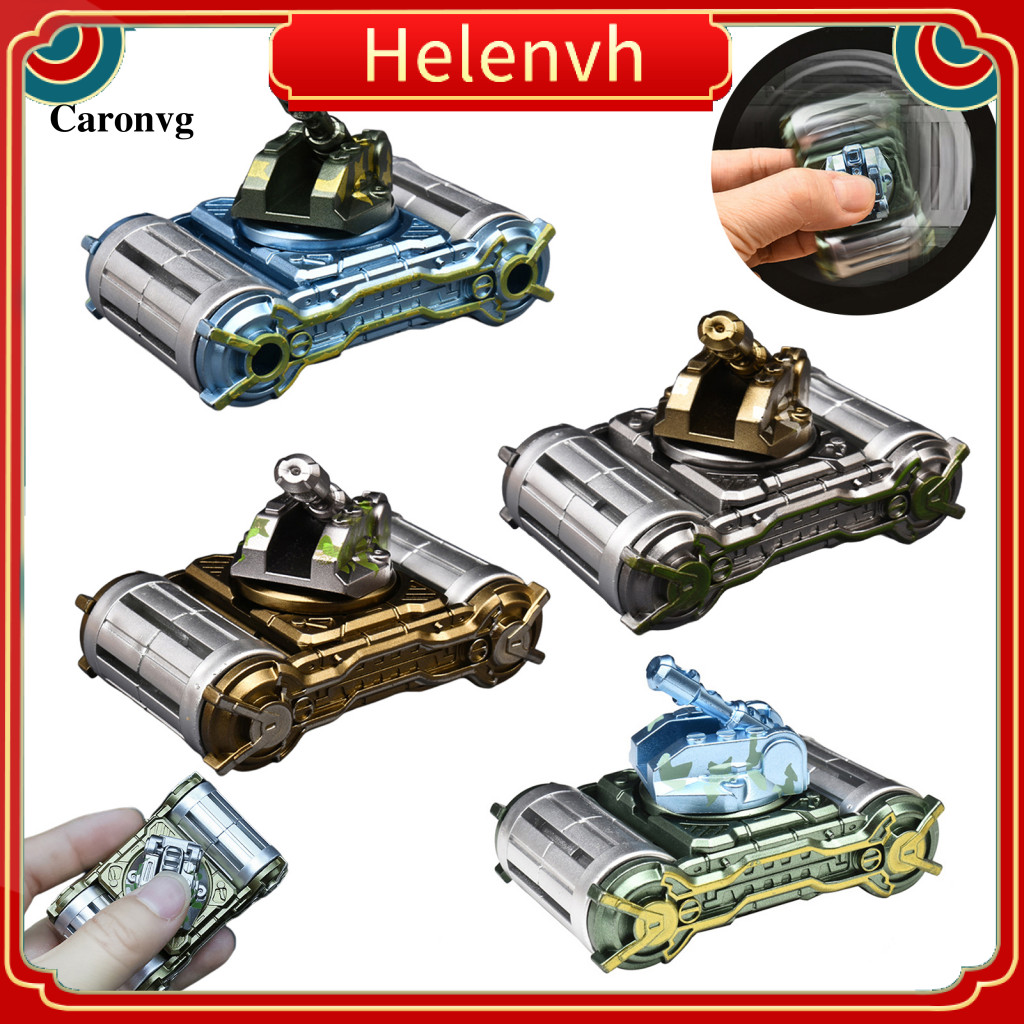 <Helenvh> Spinner Sensory ของเล่นโลหะ Fidget Spinner ถังโลหะ Fidget Spinner แบบพกพาความเครียดบรรเทาข