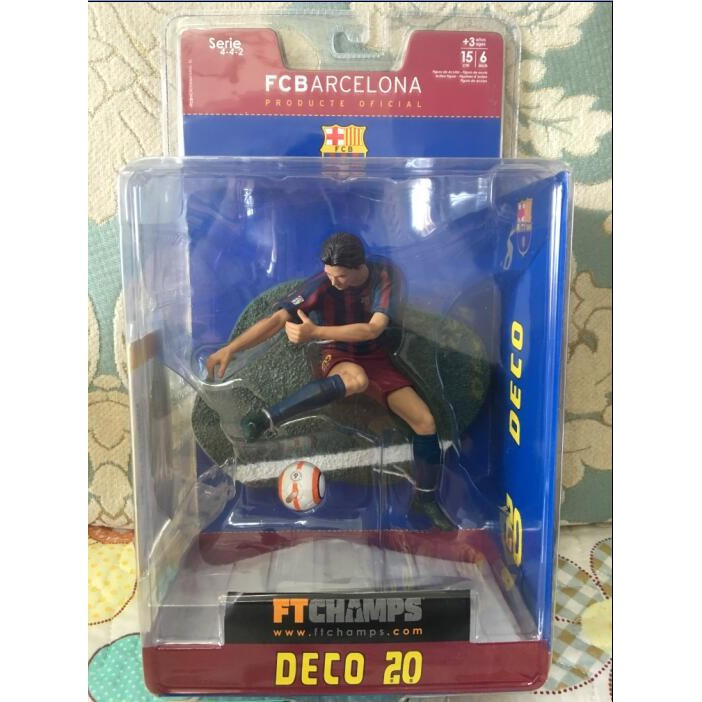 ของขวัญฟุตบอลโลก Barcelona FT CHAMPS ตุ๊กตาฟุตบอล No. 20 เดคโค (20ซม.)