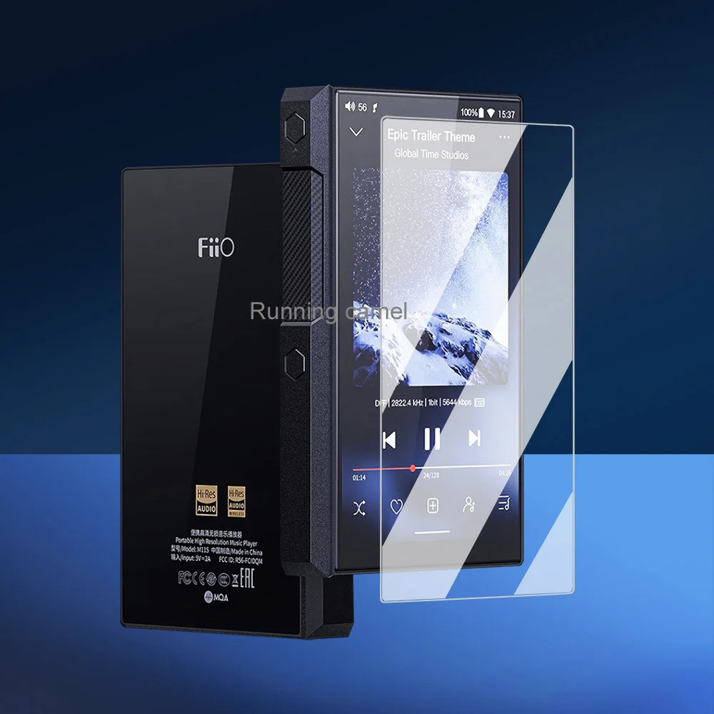 พรีเมี่ยมป้องกันหน้าจอกระจกนิรภัยสําหรับ Fiio M11S M17 M15S M11 Plus M11 Pro M9 M7 M6 M5 M3K M3 PRO 
