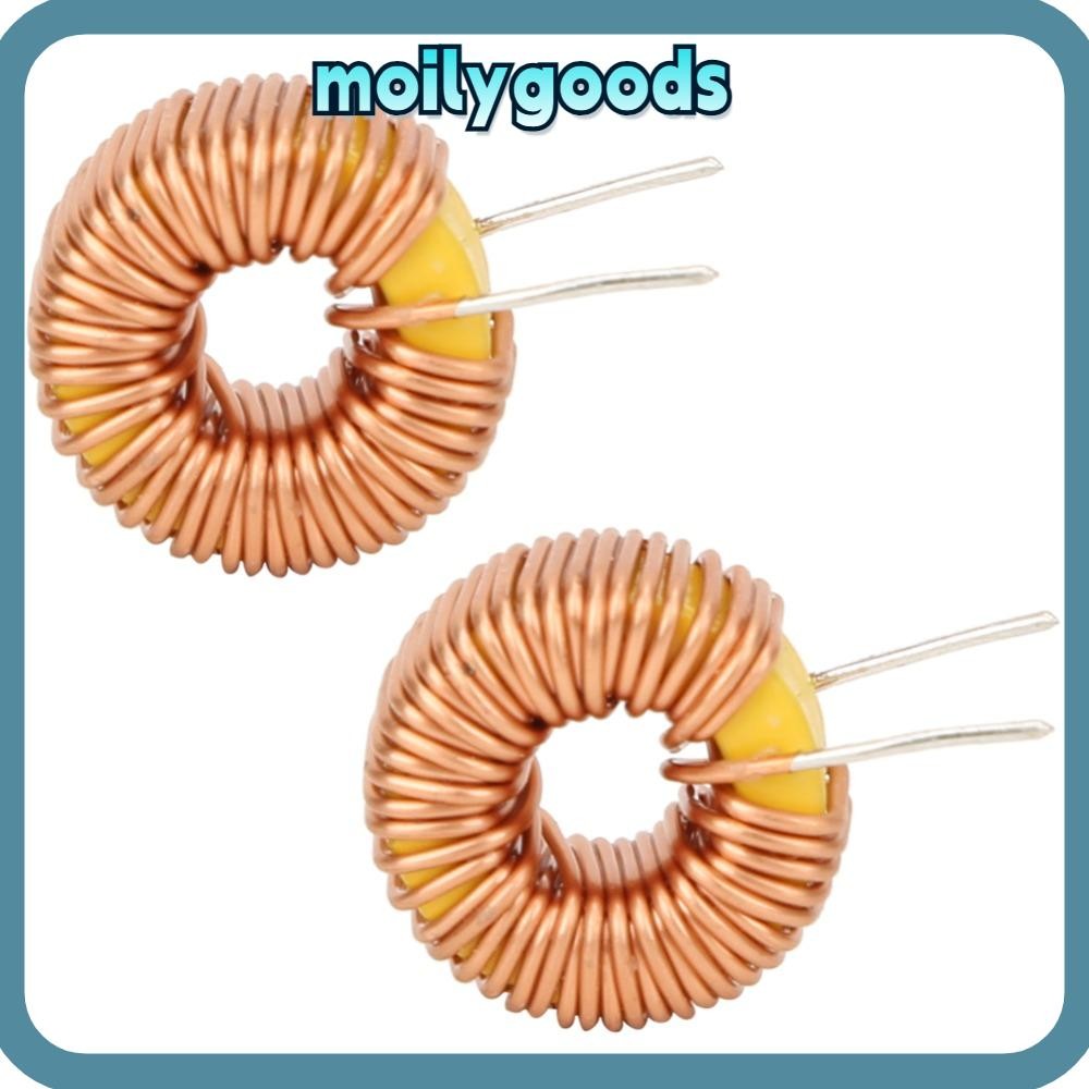 MOILYHD 20PCS Toroidal Inductor,แนวตั้งTroid 0.6 มม.Troid Inductorลวด,ความต้านทานต่ํา 100UH Toroidal