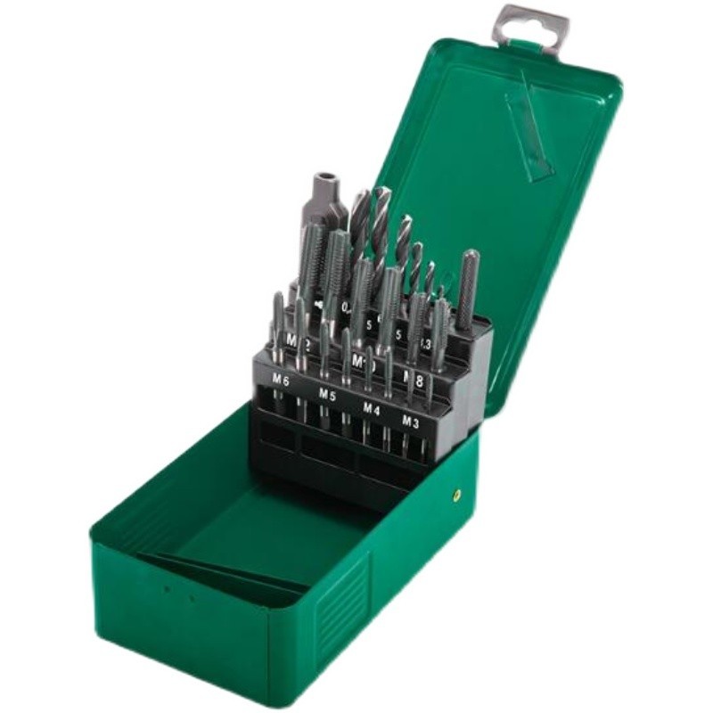 เครื่องมือ ปัญหา 22 ชิ้นเหล็กความเร็วสูงหยาบกระทู้แตะบิดชุดเพชร 50454