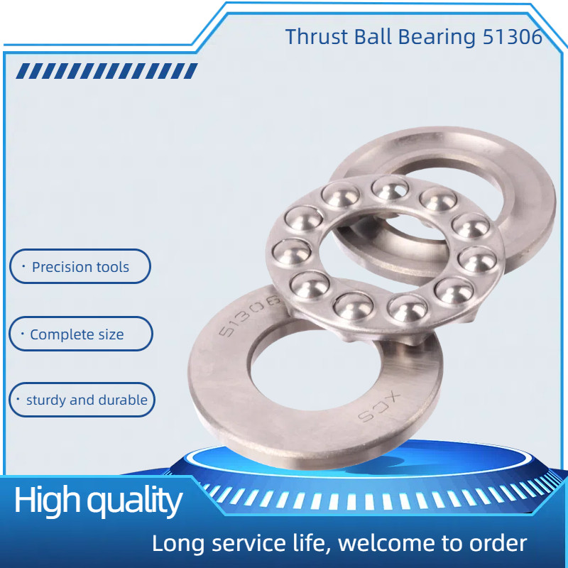 Thrust Ball Bearing 51306 Deep Groove Ball Bearing for Generator Bearin Skate Shoes Thrust Ball Bear
