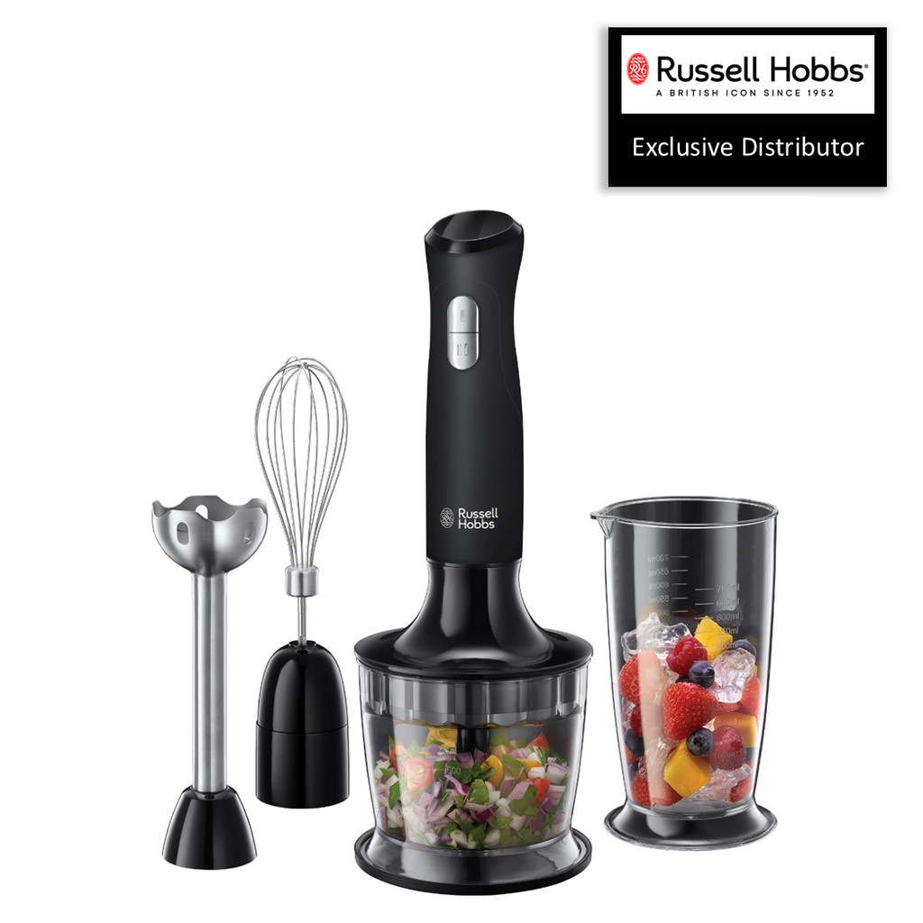 Russell Hobbs 24702-56 Desire Matte Black เครื่องปั่นมือ 3-in-1