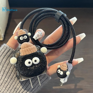 【ส่งจากไทย】Cable Protector กันสายหัก ลายการ์ตูนเคสป้องกันสายชาร์จข้อมูล แบบนุ่มลายการ์ตูน เหมาะสำหรับชุด IP เคสป้องกัน