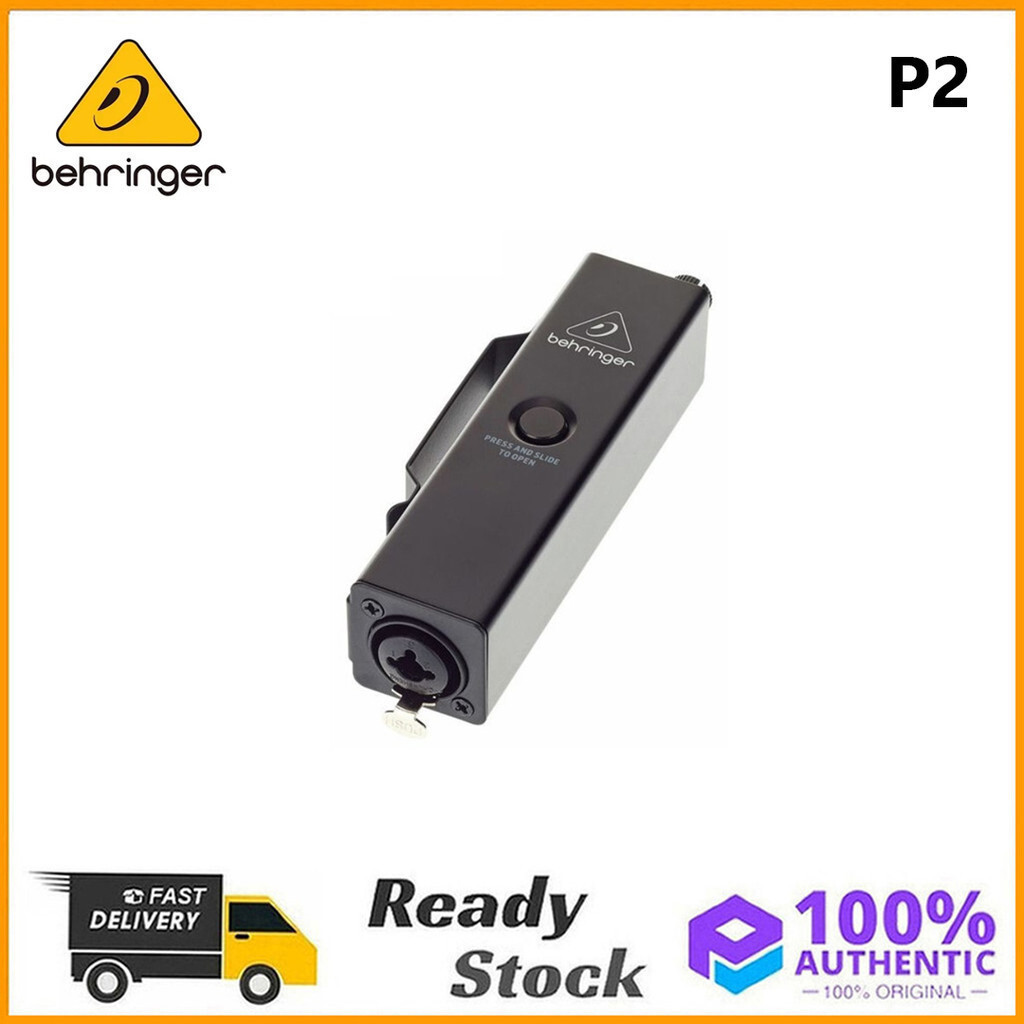 Behringer P2 Powerplay เครื่องขยายเสียงหูฟังขนาดกะทัดรัดพิเศษ Personal inEar Monitor เครื่องขยายเสีย