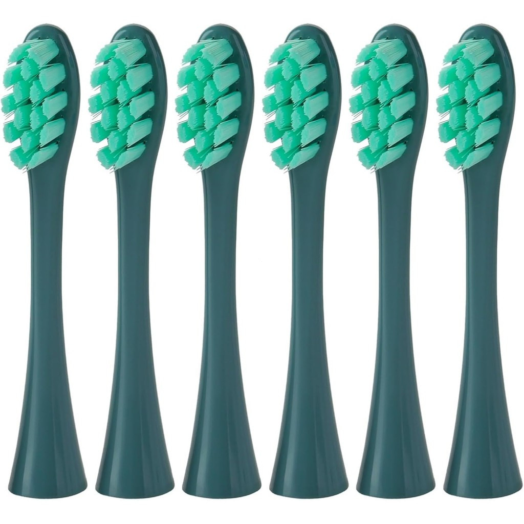 ชุด 6 ชิ้น เหมาะสําหรับ OCLEAN/OKLIN X One/SE/XPRO/Z1/AIR หัวแปรงสีฟันไฟฟ้า Universal ผู้ใหญ่หัวเปลี