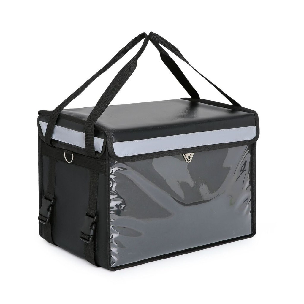 กระเป๋าส่งอาหาร กระเป๋าเก็บความร้อนสําหรับรถจักรยานยนต์ 22L / 32L / 48L / 62L GrabFood FoodPanda กระ