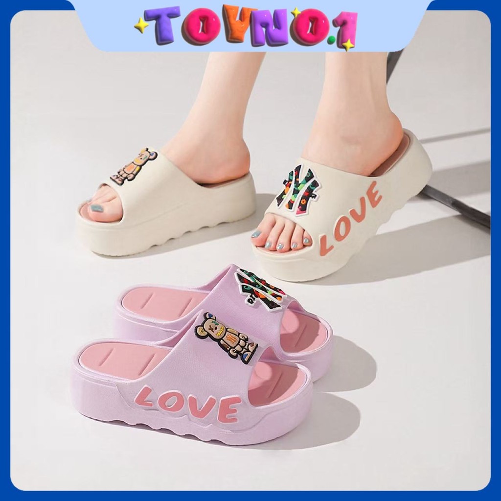 ToyNo.1🧸พร้อมส่ง🧸"LT-6829-3/LT-6829-4/LT-6829-5" รองเท้าแตะแบบสวม แฟชั่นใหม่ สไตล์เกาหลี มีให้เลือกหลาย แมทช์ได้ทุกโอกาส
