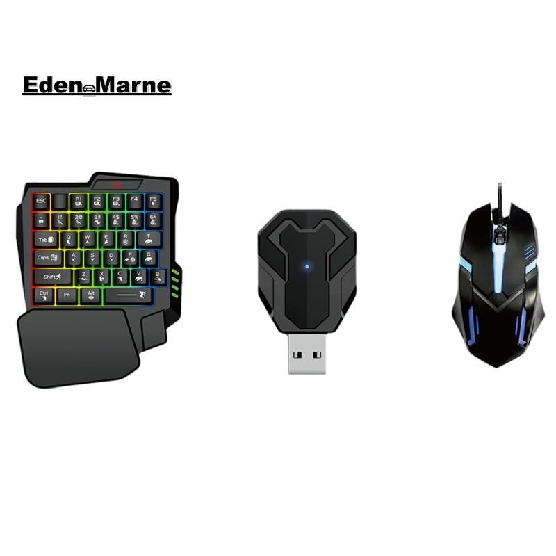 [Eden_Marner]ใหม่ M1-Mini Keyboard & Mouse Converter V 5.2 Gaming Mouse & Keyboard Adapter Converter