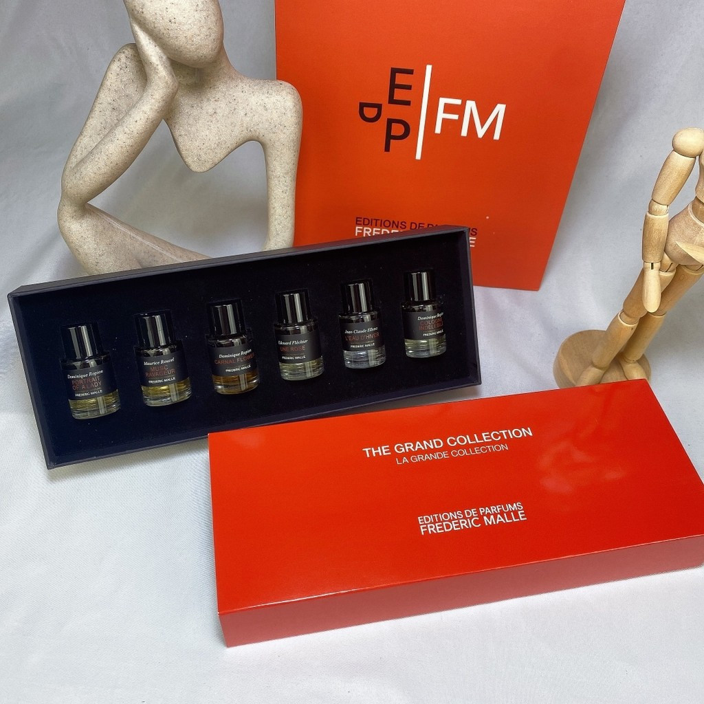รูปแบบใหม่ 40q FM รุ่น Fumar ชุดหกชิ้น, 7ml x 6 ชิ้น, Sprinkler ประกอบด้วย Round Rose, Portrait, Wil
