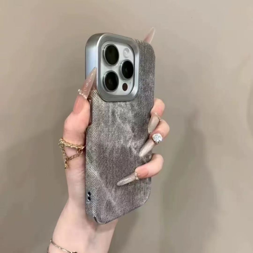 หรูหรา Cortex รูปแบบคาวบอยเคสโทรศัพท์สําหรับ iPhone 11 12 13 14 15 16 17 Pro Max Plus Air กันชนกรณีปกหลัง - รูปที่ 2