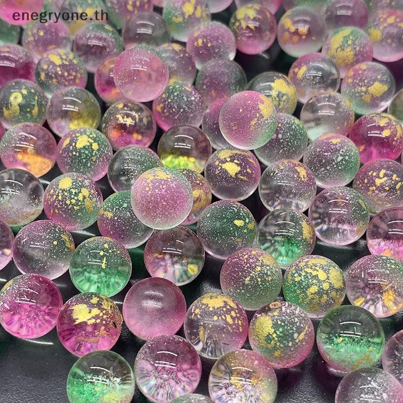 EOTH 50 ชิ้น 12 มิลลิเมตรลูกแก้ว Charms Clear Pinball เครื่องตกแต่งบ้านสําหรับแจกันตู้ปลาของเล่นสําหรับเด็กเด็ก.