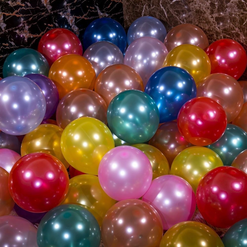 100ชิ้นมุก10นิ้วลูกโป่งน้ํายางฉลองงานแต่งงานตกแต่งห้องจัดงานแต่งงานเทศกาลพรรคลูกโป่ง - รูปที่ 4