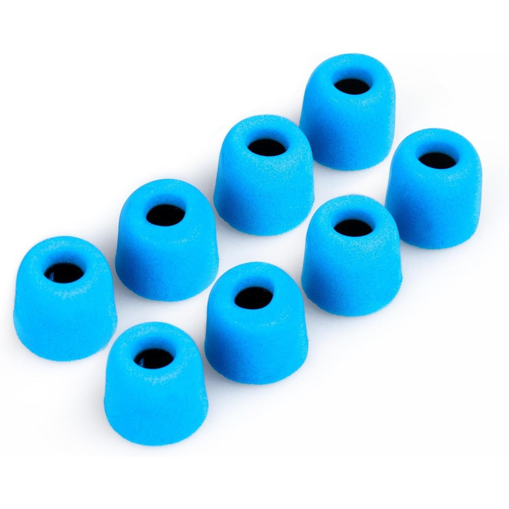 4 คู่/8 ชิ้นโฟมเคล็ดลับเอียร์บัด, KZ ZS10 PRO เปลี่ยนหน่วยความจําโฟม IEM เคล็ดลับ, นุ่มในหู Monitor 