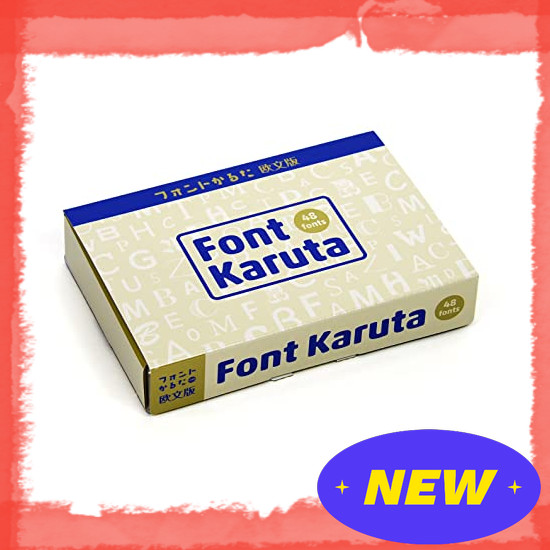 Direct From Japan Font Karuta Font Karuta 48 fonts Japanese/English
