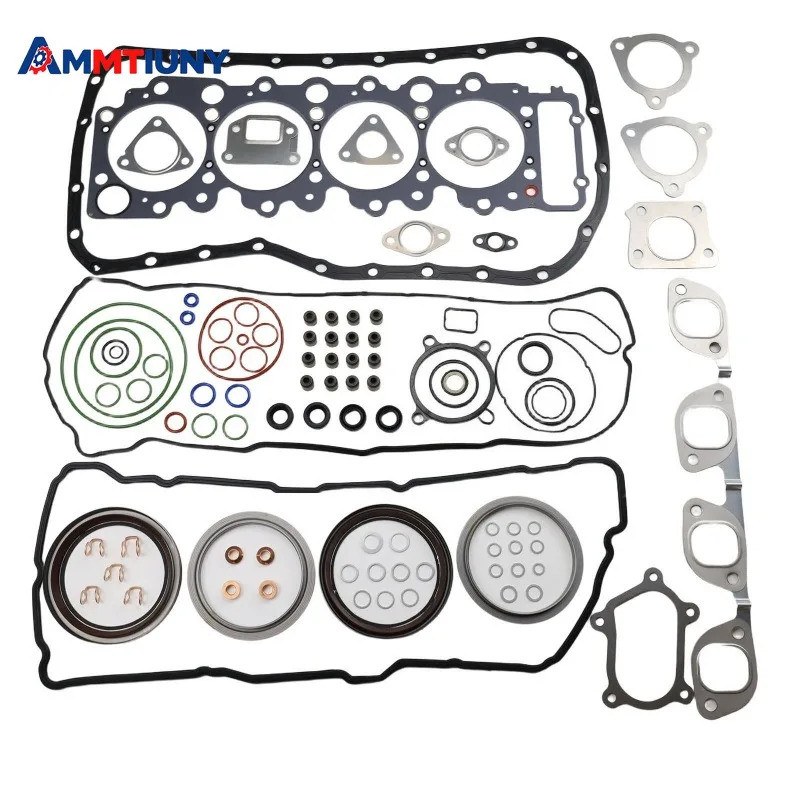 เครื่องยนต์เต็มปะเก็นชุดปะเก็นหัวชุด 4HK1 4HK1TC 5.2L สําหรับ Isuzu NPR-HD NQR NRR รถบรรทุก Chevrole