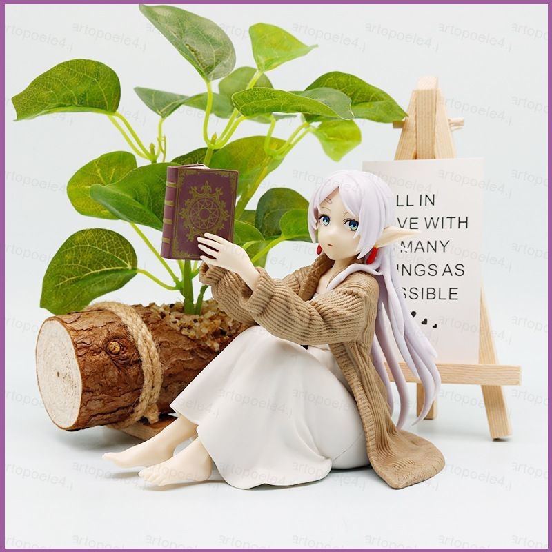 Frieren: Beyond Journeys End Frieren Action Figure ท่านั่งเสื้อผ้าที่บ้านสาวสวย